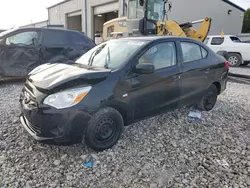 Salvage cars for sale at Wayland, MI auction: 2017 Mitsubishi Mirage G4 ES