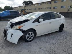 Toyota Prius salvage cars for sale: 2012 Toyota Prius