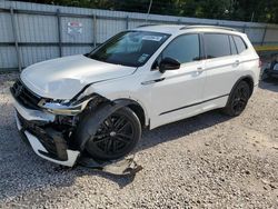 Salvage cars for sale at Greenwell Springs, LA auction: 2022 Volkswagen Tiguan SE R-LINE Black