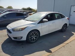 Salvage cars for sale from Copart Sacramento, CA: 2017 Ford Focus SEL