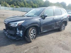 Salvage cars for sale at Assonet, MA auction: 2019 Subaru Forester Premium