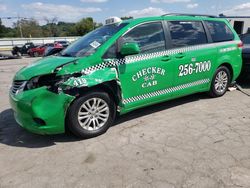 Salvage cars for sale at Lebanon, TN auction: 2014 Toyota Sienna XLE