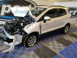 Carros salvage para piezas a la venta en subasta: 2019 Ford Ecosport SE