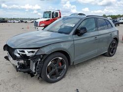 Salvage cars for sale at Houston, TX auction: 2020 Audi SQ5 Premium Plus