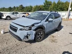 Salvage cars for sale at Memphis, TN auction: 2018 Subaru Crosstrek Premium