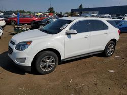 Chevrolet Equinox lt salvage cars for sale: 2017 Chevrolet Equinox LT