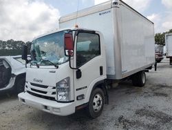 Salvage trucks for sale at Harleyville, SC auction: 2021 Isuzu NPR