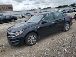 Salvage cars for sale from Copart Kansas City, KS: 2016 KIA Optima LX