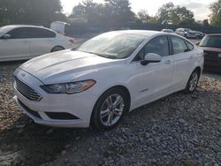 2018 Ford Fusion SE Hybrid en venta en Madisonville, TN