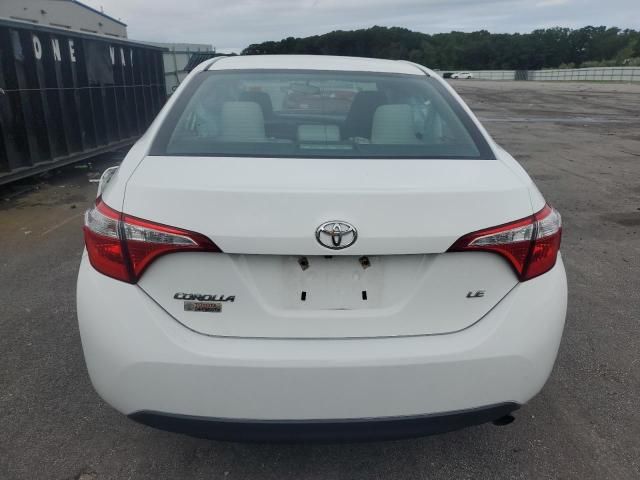 2016 Toyota Corolla L