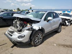 Salvage cars for sale at Woodhaven, MI auction: 2021 Fiat 500X Trekking