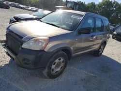 Salvage cars for sale at North Billerica, MA auction: 2006 Honda CR-V LX