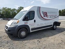 Salvage trucks for sale at Baltimore, MD auction: 2021 Dodge RAM Promaster 2500 2500 High