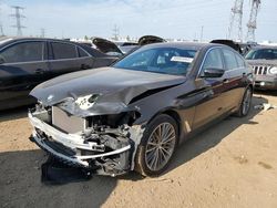 Salvage cars for sale at Elgin, IL auction: 2018 BMW 530 XI