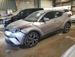 Salvage cars for sale at Eldridge, IA auction: 2018 Toyota C-HR XLE