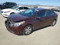 Salvage cars for sale at Vallejo, CA auction: 2018 KIA Forte LX