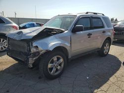 Salvage cars for sale at Dyer, IN auction: 2012 Ford Escape XLT