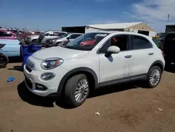 Fiat Vehiculos salvage en venta: 2016 Fiat 500X Lounge