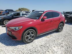 Salvage cars for sale at Taylor, TX auction: 2018 Alfa Romeo Stelvio