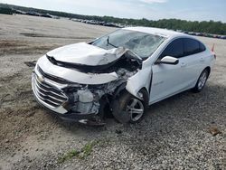 Salvage cars for sale at Spartanburg, SC auction: 2021 Chevrolet Malibu LS