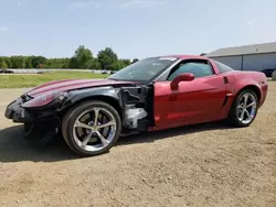 Salvage cars for sale at Columbia Station, OH auction: 2011 Chevrolet Corvette Grand Sport