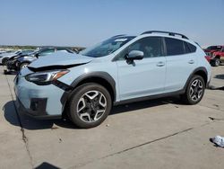 2019 Subaru Crosstrek Limited en venta en Grand Prairie, TX