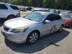 Honda salvage cars for sale: 2009 Honda Accord EXL