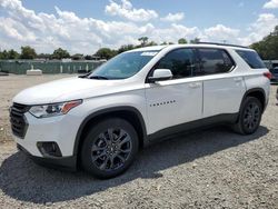 Salvage cars for sale at Riverview, FL auction: 2021 Chevrolet Traverse RS