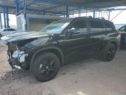 Toyota salvage cars for sale: 2024 Toyota Highlander Hybrid XLE