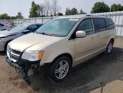 Dodge Caravan Vehiculos salvage en venta: 2016 Dodge Grand Caravan Crew