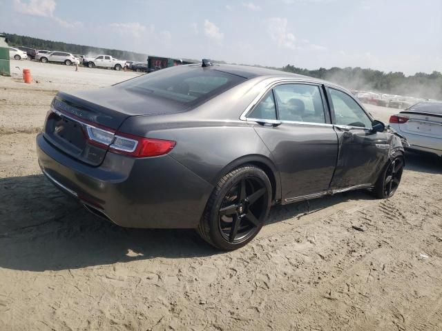 2018 Lincoln Continental Select