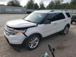 Salvage cars for sale at Midway, FL auction: 2012 Ford Explorer XLT