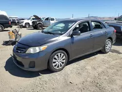 Toyota Vehiculos salvage en venta: 2013 Toyota Corolla Base