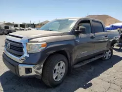 Toyota salvage cars for sale: 2014 Toyota Tundra Crewmax SR5