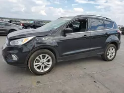 Salvage cars for sale at Grand Prairie, TX auction: 2018 Ford Escape SE