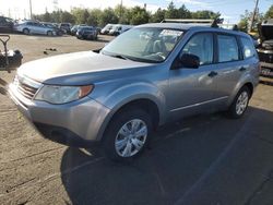 Salvage cars for sale at Denver, CO auction: 2009 Subaru Forester 2.5X