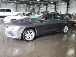 Carros con verificación Run & Drive a la venta en subasta: 2015 Chrysler 200 Limited