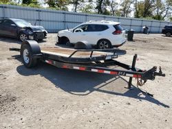 Salvage trucks for sale at West Mifflin, PA auction: 2015 Pbas Trailer