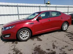 Salvage cars for sale at Littleton, CO auction: 2012 KIA Optima LX