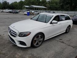 Mercedes-Benz salvage cars for sale: 2018 Mercedes-Benz E 400 4matic