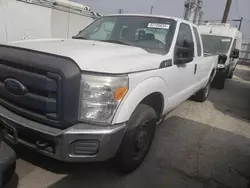 Salvage cars for sale at Wilmington, CA auction: 2015 Ford F250 Super Duty