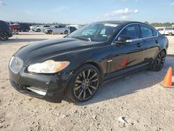 Salvage cars for sale at Houston, TX auction: 2009 Jaguar XF Supercharged