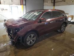 Salvage cars for sale at Glassboro, NJ auction: 2017 Acura MDX