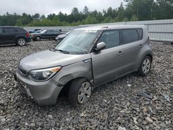 Salvage cars for sale at Windham, ME auction: 2015 KIA Soul