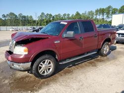 Ford salvage cars for sale: 2005 Ford F150 Supercrew