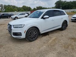 Salvage cars for sale at Theodore, AL auction: 2017 Audi Q7 Premium Plus