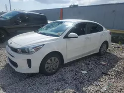 KIA salvage cars for sale: 2019 KIA Rio S