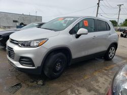 Salvage cars for sale at Chicago Heights, IL auction: 2019 Chevrolet Trax LS