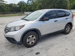 Salvage cars for sale at Fort Pierce, FL auction: 2012 Honda CR-V LX