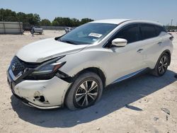 Salvage cars for sale at New Braunfels, TX auction: 2019 Nissan Murano S